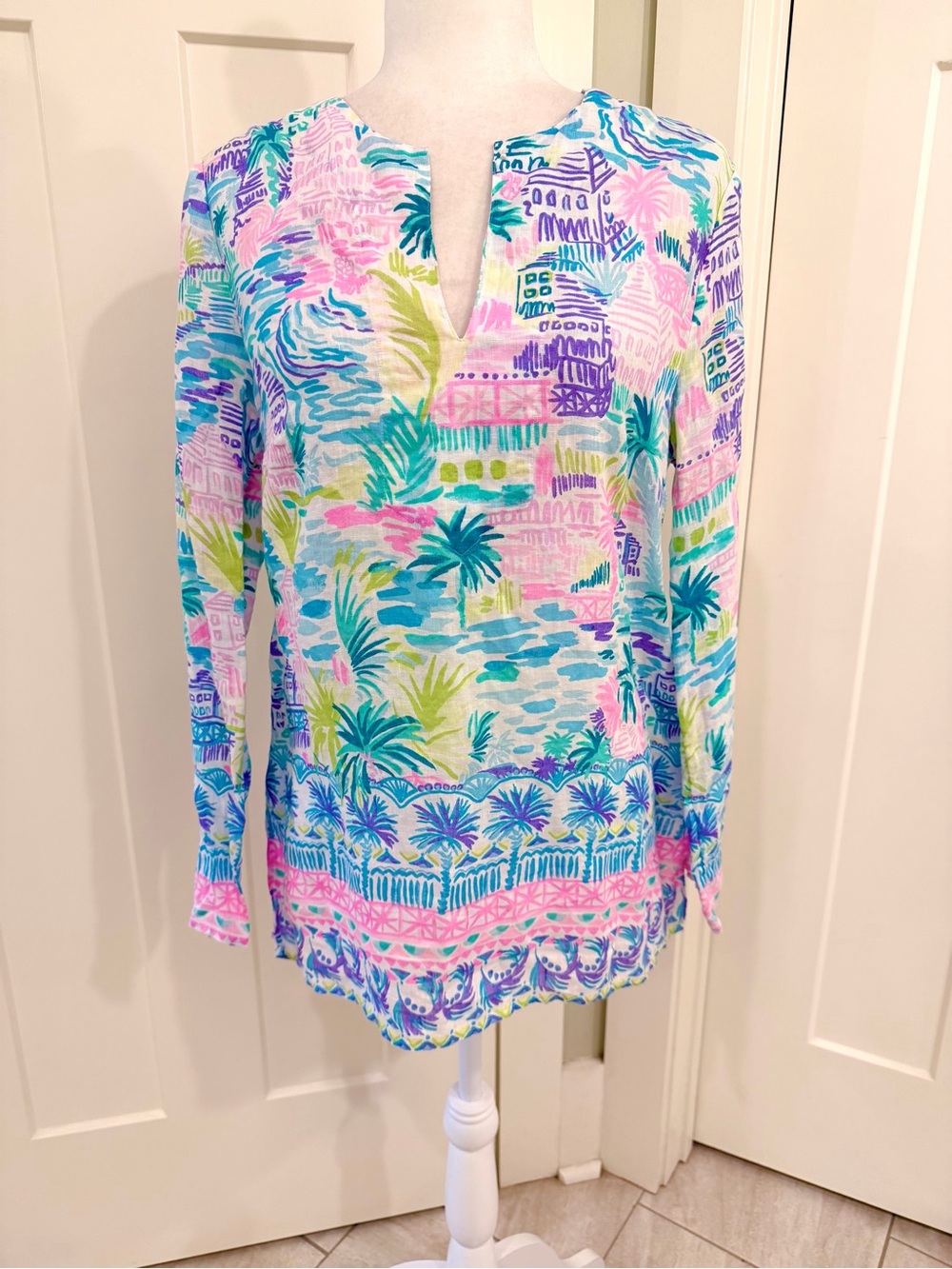 Lilly Pulitzer Linen Top